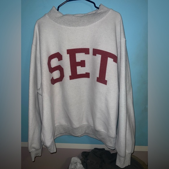 Parke / SET active collab reversible fleece mockneck + matching socks!! - Picture 4 of 6